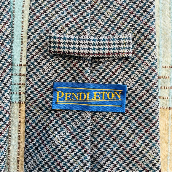 Vintage Pendleton 100% Wool Tie, Classic Style - Picture 4 of 7